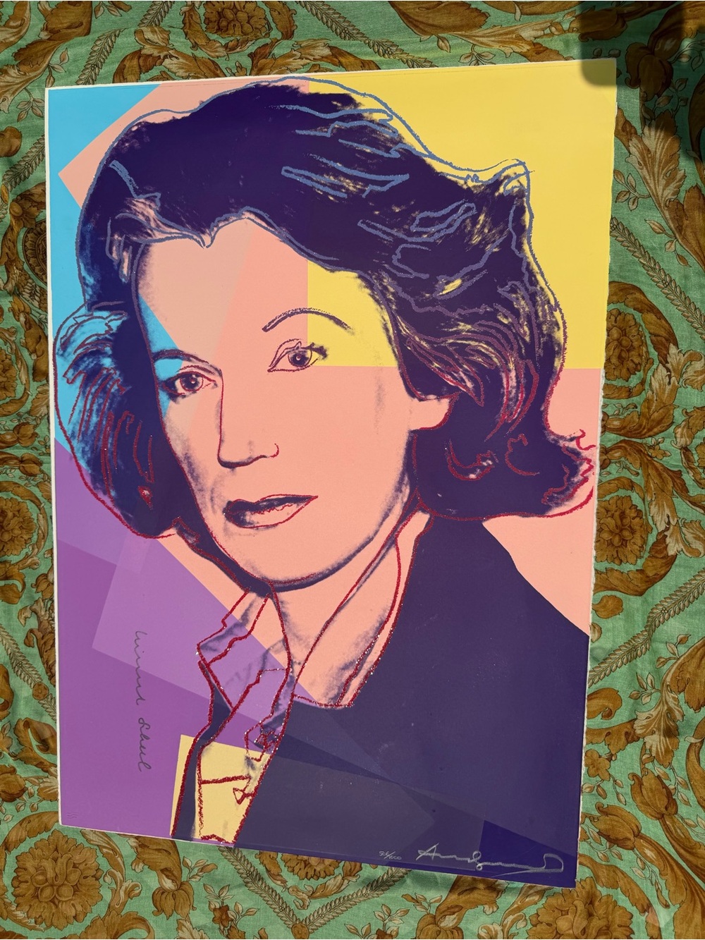 Andy Warhol I Mildred Scheel 1980 ANDY WARHOL (1928-1987)
Mildred Scheel